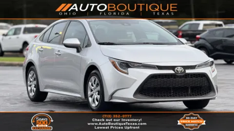 Silver 2020 Toyota Corolla LE for sale in Alvin, TX