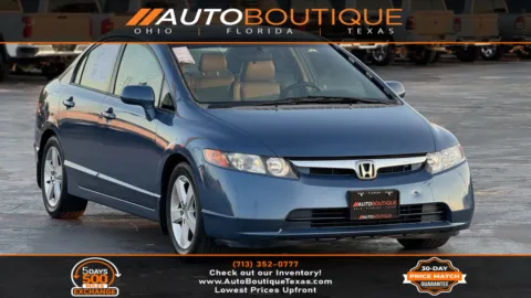 Blue 2008 Honda Civic Sdn EX-L for sale in Alvin, TX