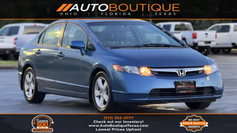 Blue 2008 Honda Civic Sdn EX-L for sale in Alvin, TX
