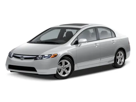 Blue 2008 Honda Civic Sdn EX-L for sale in Alvin, TX