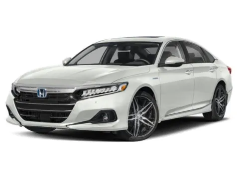 Gray 2022 Honda Accord Hybrid Touring for sale in Alvin, TX