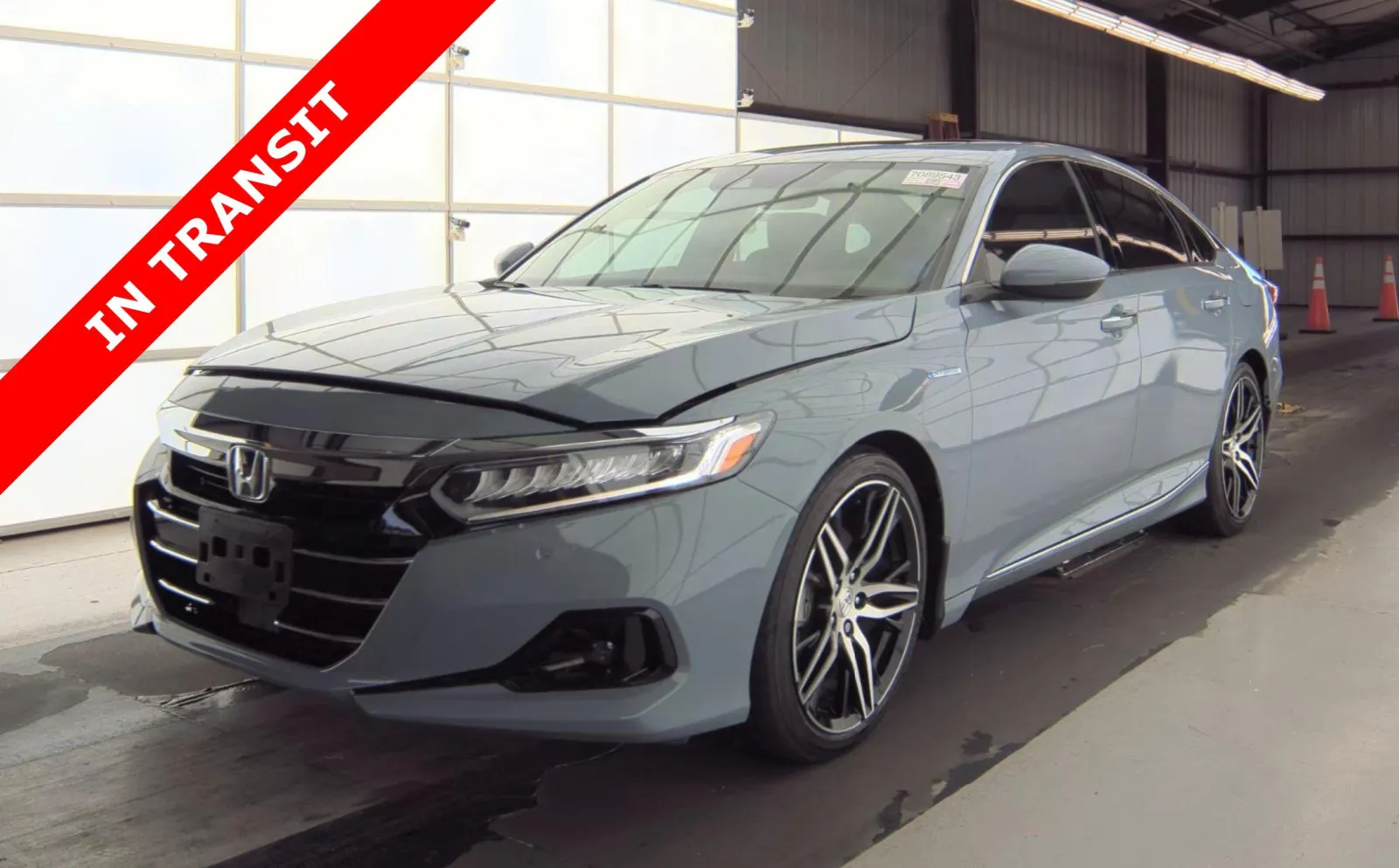Gray 2022 Honda Accord Hybrid Touring for sale in Alvin, TX