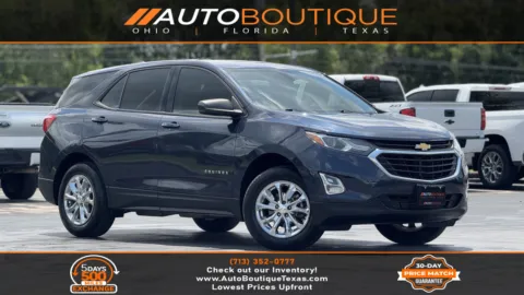 Blue 2018 Chevrolet Equinox LS for sale in Alvin, TX