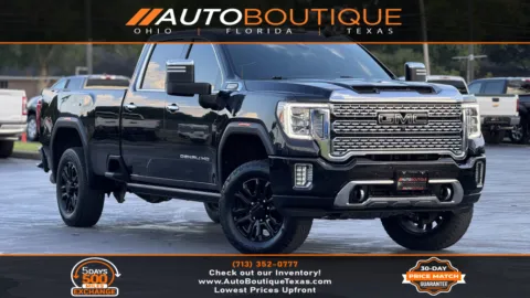 Black 2021 GMC Sierra 3500HD Denali for sale in Alvin, TX