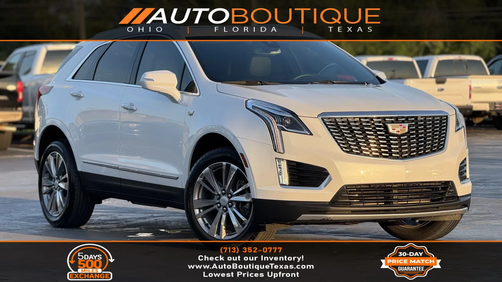White 2024 Cadillac XT5 FWD Premium Luxury for sale in Alvin, TX