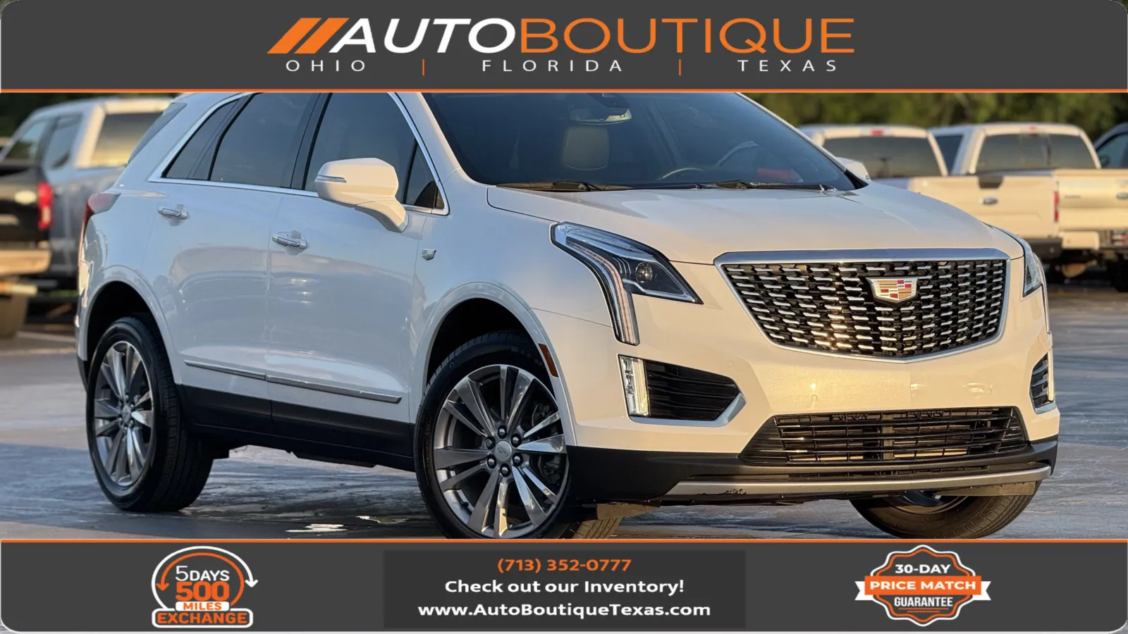 White 2024 Cadillac XT5 FWD Premium Luxury for sale in Alvin, TX