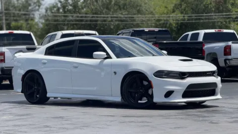 White 2019 Dodge Charger SRT Hellcat for sale in Alvin, TX