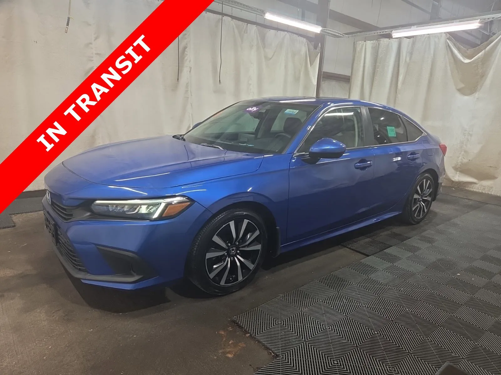 Blue 2023 Honda Civic Sedan EX for sale in Alvin, TX