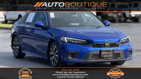 Blue 2023 Honda Civic Sedan EX for sale in Alvin, TX