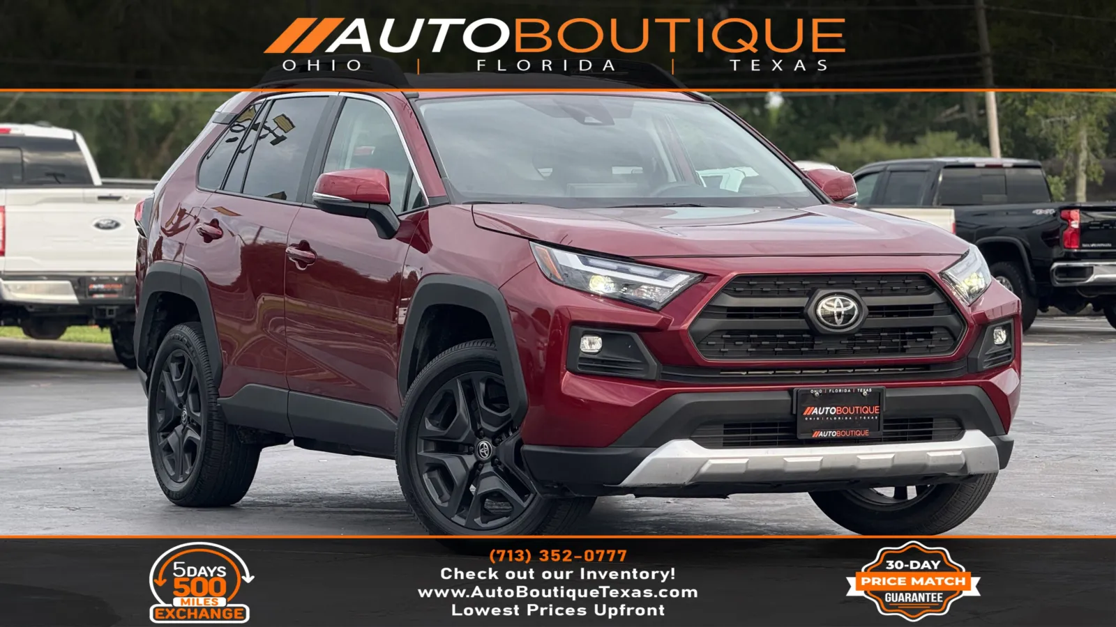 Red 2024 Toyota RAV4 Adventure for sale in Alvin, TX