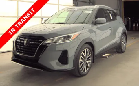 Gray 2021 Nissan Kicks SV for sale in Alvin, TX