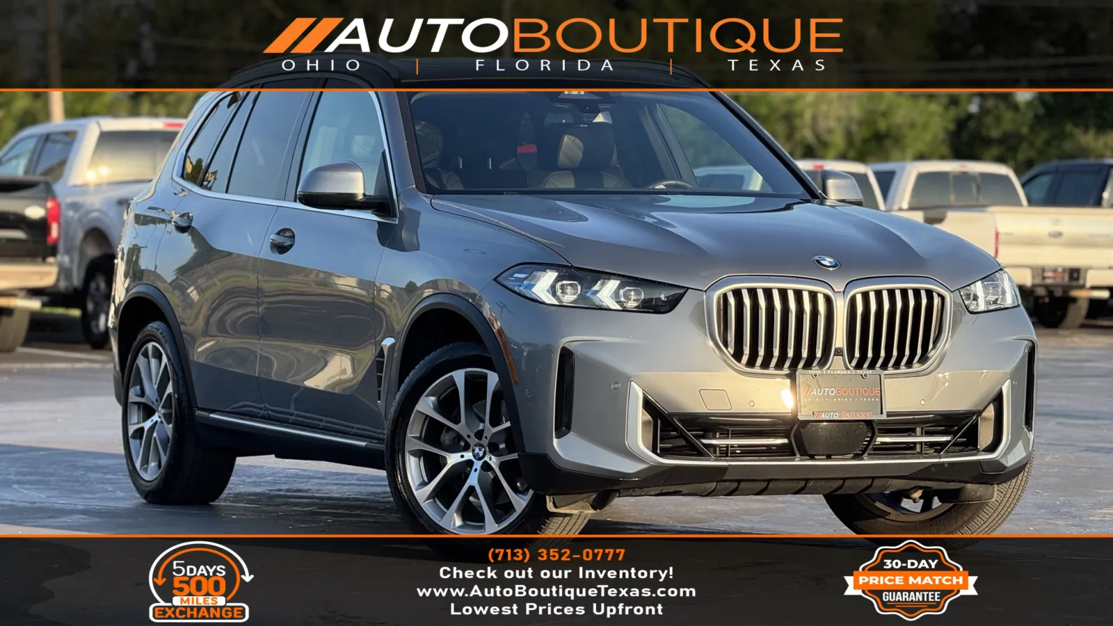 Gray 2024 BMW X5 sDrive40i for sale in Alvin, TX