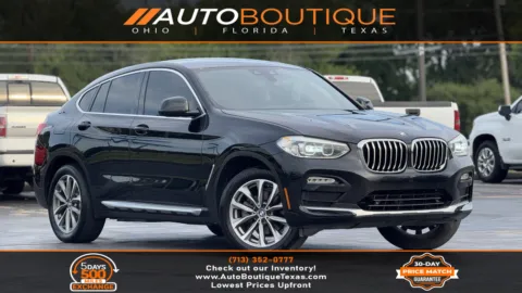 Black 2019 BMW X4 xDrive30i for sale in Alvin, TX