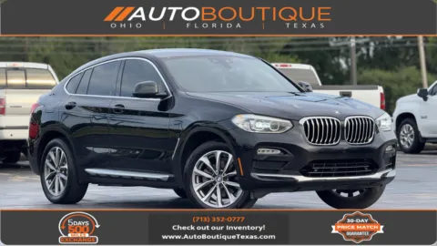 Black 2019 BMW X4 xDrive30i for sale in Alvin, TX