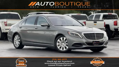 Silver 2014 Mercedes-Benz S-Class S 550 for sale in Alvin, TX