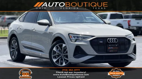 Black 2021 Audi e-tron Sportback Premium for sale in Alvin, TX