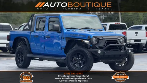Blue 2021 Jeep Gladiator Texas Trail for sale in Alvin, TX