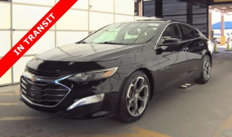 Black 2021 Chevrolet Malibu LT for sale in Alvin, TX