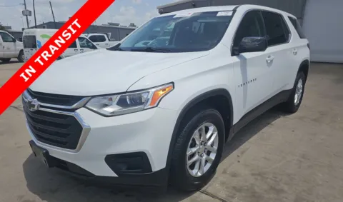 White 2020 Chevrolet Traverse LS for sale in Alvin, TX