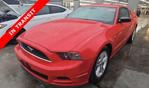 Red 2014 Ford Mustang V6 for sale in Alvin, TX