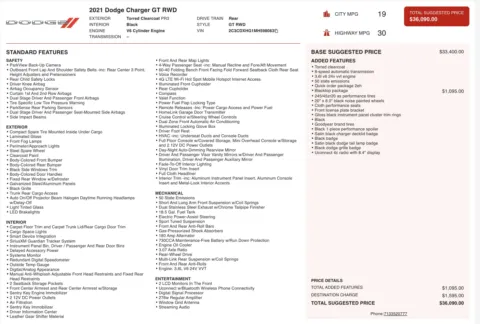 Photos of 2021 Dodge Charger GT for sale in Alvin, TX at Auto Boutique Texas