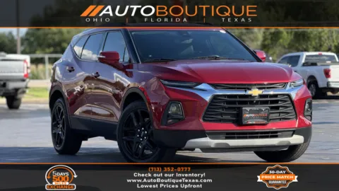 Red 2019 Chevrolet Blazer LT for sale in Alvin, TX