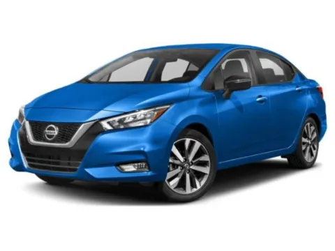 Orange 2021 Nissan Versa SR for sale in Alvin, TX