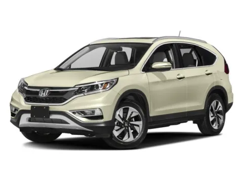 White 2016 Honda CR-V Touring for sale in Alvin, TX