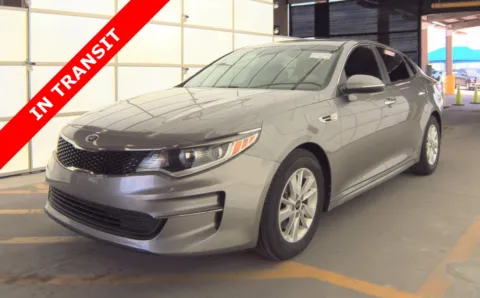 Gray 2018 Kia Optima LX for sale in Alvin, TX