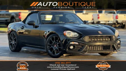 Black 2018 FIAT 124 Spider Abarth for sale in Alvin, TX