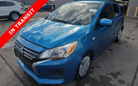 Blue 2021 Mitsubishi Mirage SE for sale in Alvin, TX