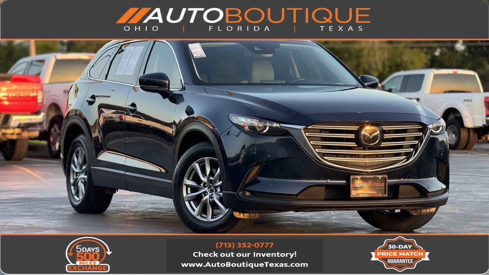 Blue 2019 Mazda CX-9 Touring for sale in Alvin, TX
