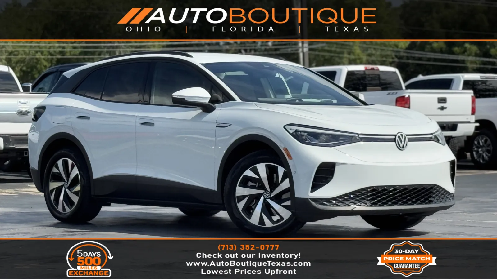 White 2025 Volkswagen ID.4 Pro for sale in Alvin, TX