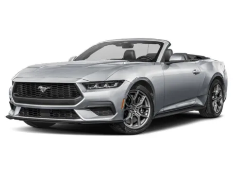 Gray 2024 Ford Mustang EcoBoost Premium for sale in Alvin, TX