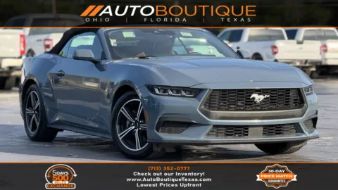 Gray 2024 Ford Mustang EcoBoost Premium for sale in Alvin, TX