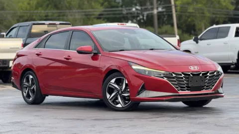 Red 2021 Hyundai Elantra SEL for sale in Alvin, TX