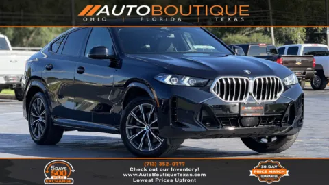 Black 2025 BMW X6 xDrive40i for sale in Alvin, TX