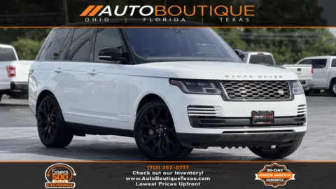 White 2018 Land Rover Range Rover for sale in Alvin, TX