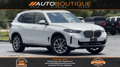 White 2025 BMW X5 sDrive40i for sale in Alvin, TX