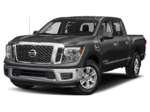 Red 2018 Nissan Titan SV for sale in Alvin, TX