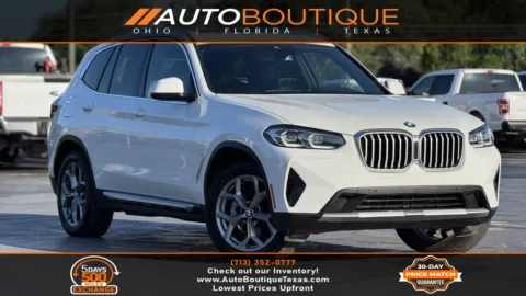 White 2024 BMW X3 xDrive30i for sale in Alvin, TX