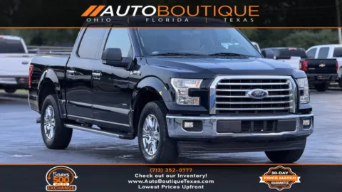 Black 2017 Ford F-150 XLT for sale in Alvin, TX