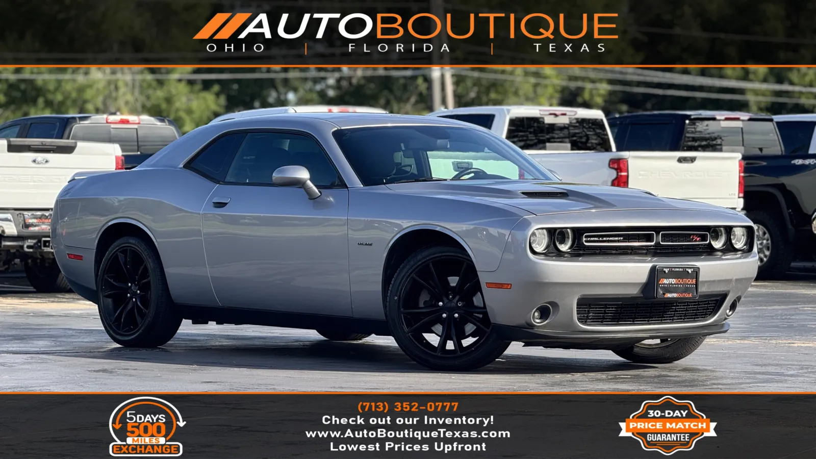 Silver 2018 Dodge Challenger R T for sale in Alvin, TX