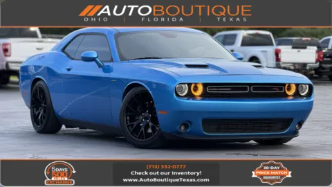 Blue 2016 Dodge Challenger R T for sale in Alvin, TX