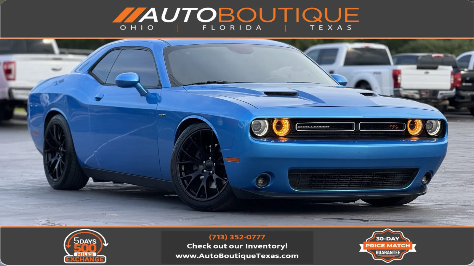 Used 2016 Dodge Challenger R T for sale in Alvin, TX at Auto