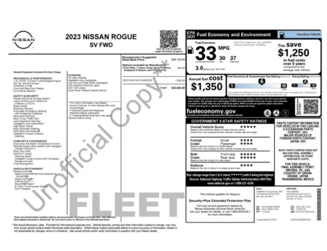 Photos of 2023 Nissan Rogue SV for sale in Alvin, TX at Auto Boutique Texas