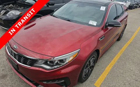 Red 2019 Kia Optima SX for sale in Alvin, TX