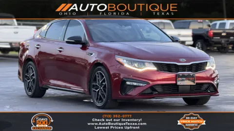 Red 2019 Kia Optima SX for sale in Alvin, TX