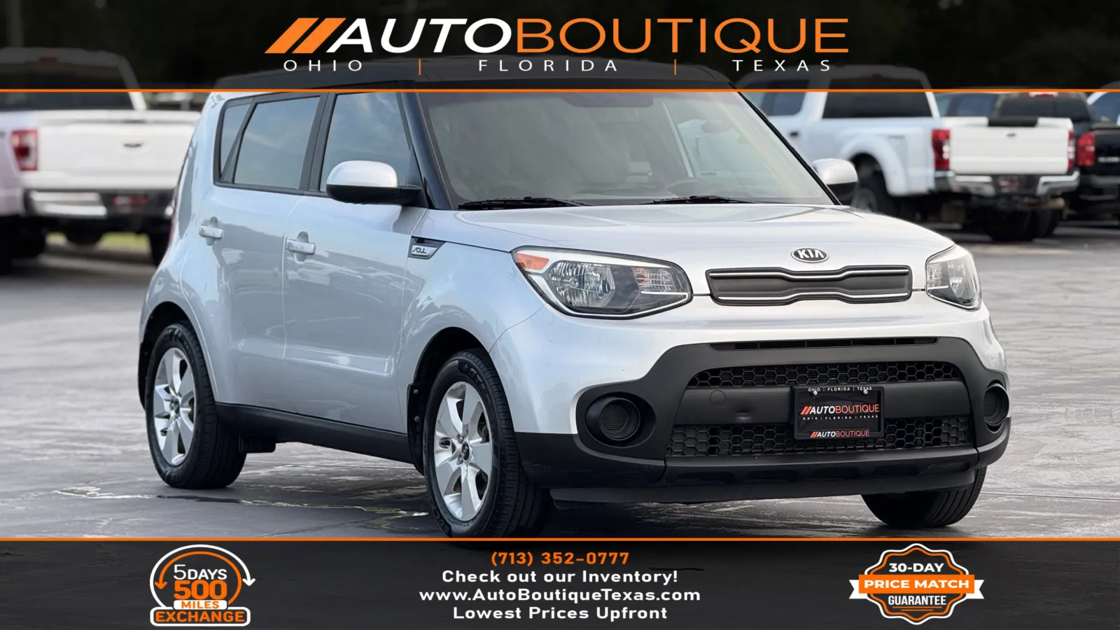 Silver 2018 Kia Soul for sale in Alvin, TX