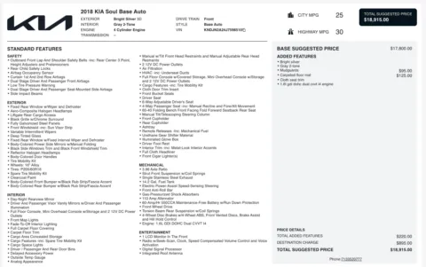 Photos of 2018 Kia Soul for sale in Alvin, TX at Auto Boutique Texas